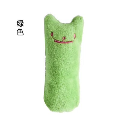 Dentes moagem catnip brinquedos engraçado interativo brinquedo de pelúcia gato animal de estimação gatinho mascar brinquedo vocal garras polegar mordida gato menta para gatos