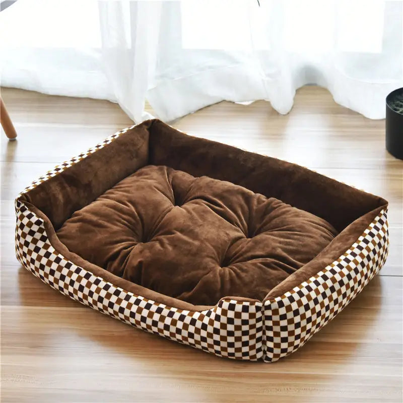 Camas para Cães em Cores Doces, Colchões Vibrantes para Animais de Estimação, Sacos de Dormir Quentes para Gatos e Cães Grandes, Médios e Pequenos