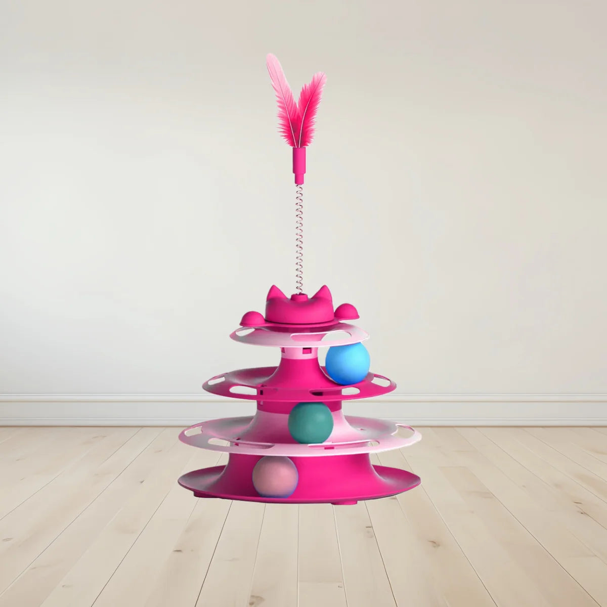 Brinquedos para animais de estimação, brinquedos para gatos, auto-hey, aliviar o tédio, plataforma giratória para gatos, bastão engraçado para gatos, gatos engraçados, gatos, suprimentos engraçados para bolas de gatos