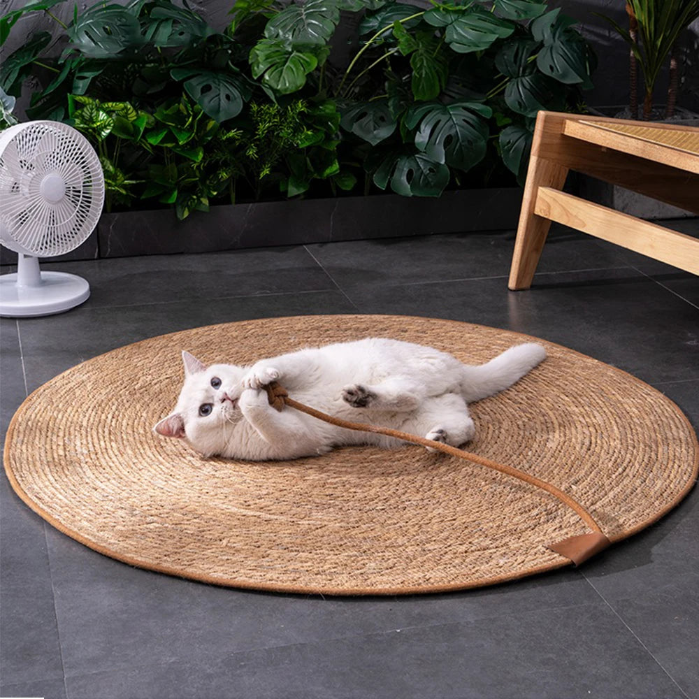 Tapete Arranhador de Sisal para Gatos – Protetor de Sofá e Móveis para Afiar as Unhas