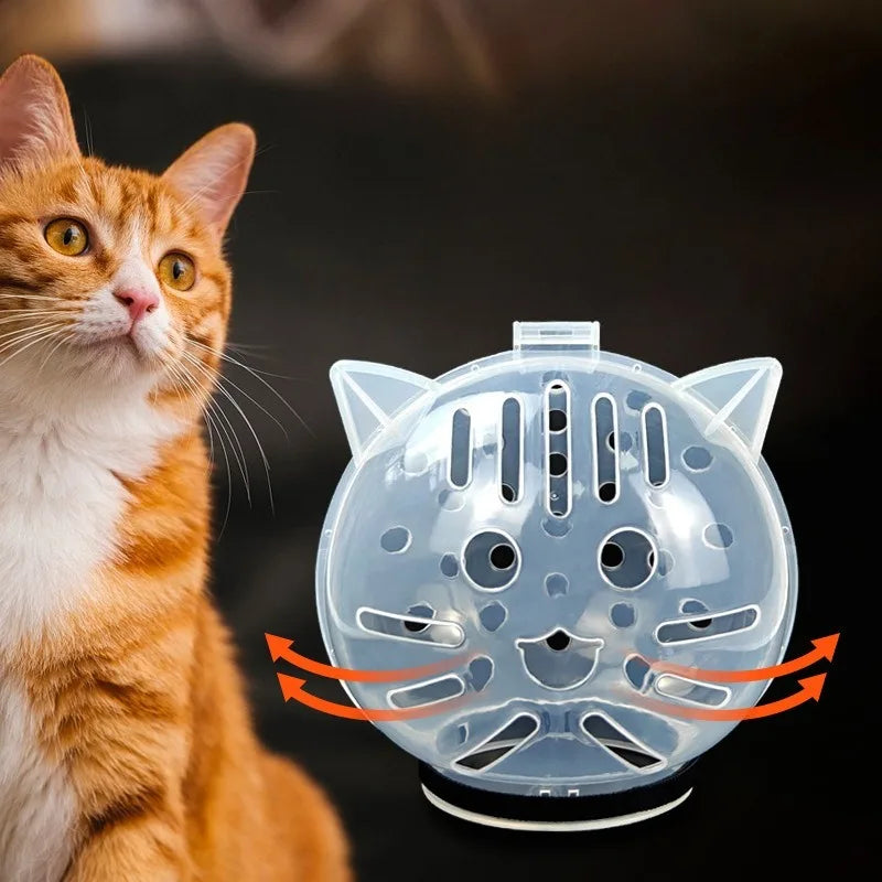 Capa Protetora em Forma de Cone para Gatos, Anti-Lambida, Anti-Mordida, Anti-Risco, Capuz Esférico Macio para Recuperação Pós-Cirúrgica