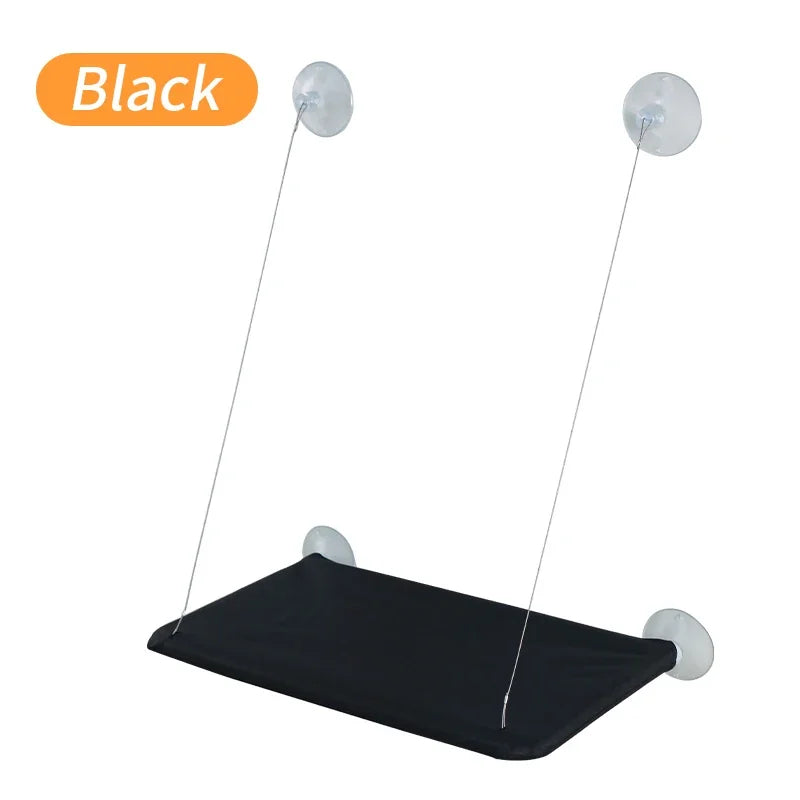 Camas de rede para gatos com tapete, cama para gatos, janela suspensa, assento para gatos, ninho confortável para animais de estimação, acessórios para gatos, suprimentos