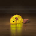 Novo mouse interativo de pelúcia gato mastigar brinquedos tédio interativo brinquedos de pelúcia gatinho jogo interior ratos de pelúcia brinquedos luminosos para gatos