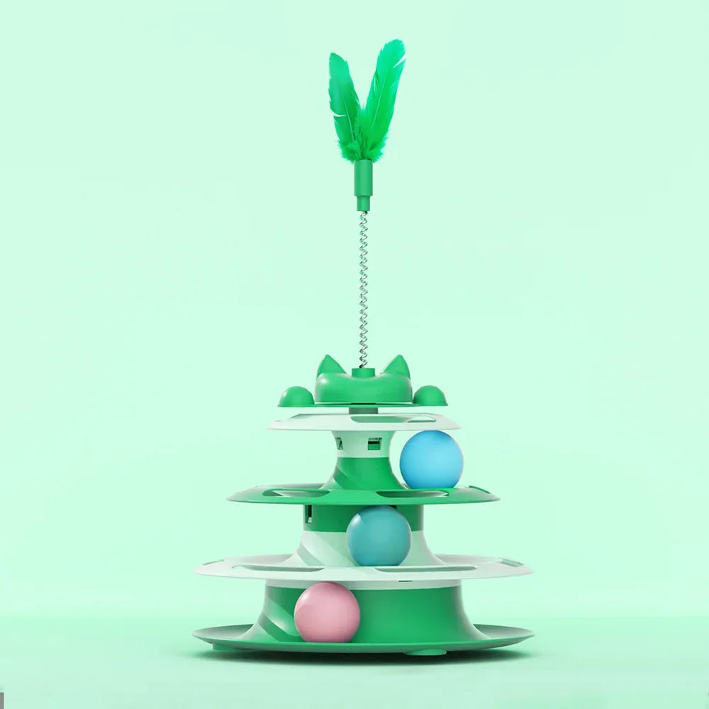 Brinquedos para animais de estimação, brinquedos para gatos, auto-hey, aliviar o tédio, plataforma giratória para gatos, bastão engraçado para gatos, gatos engraçados, gatos, suprimentos engraçados para bolas de gatos