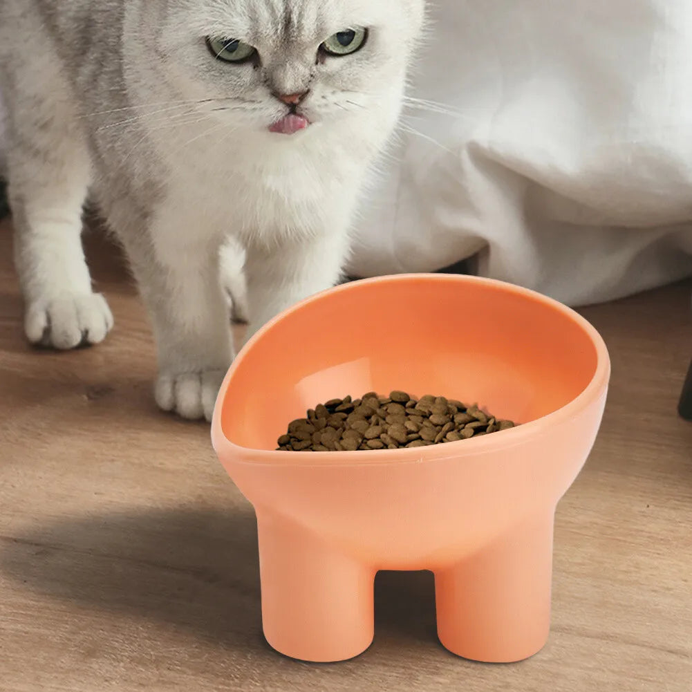 Comedouro Elevado para Gatos, Cães e Filhotes com Suporte para Ração e Água