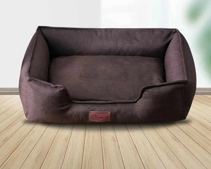 Camas para Cães e Gatos Removíveis e Laváveis, Resistentes a Mordidas e Arranhões, Colchões Confortáveis e Respiráveis para Animais de Estimação para Todas as Estações