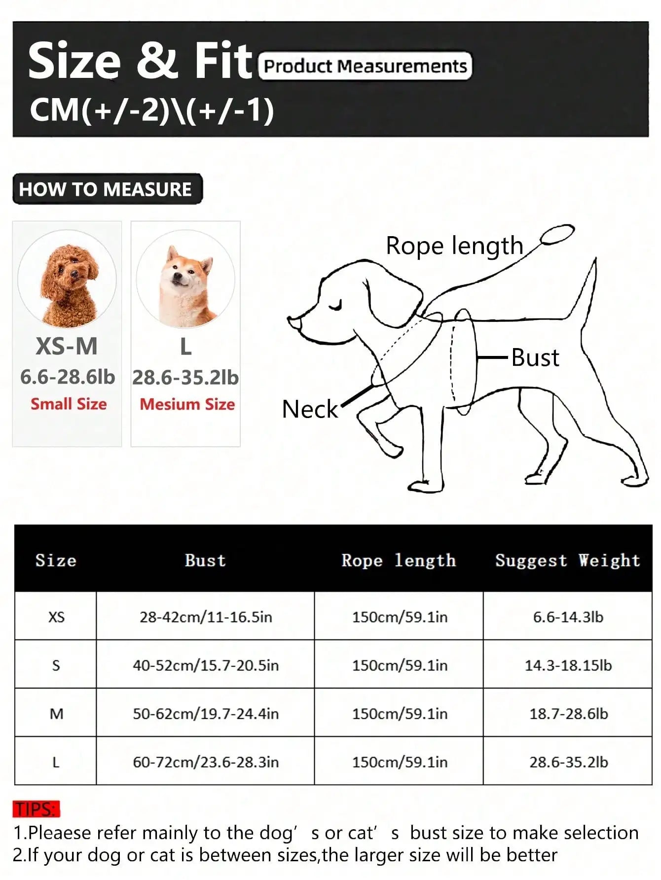 Coleira Peitoral para Cães Pequenos e Médios, Anti-Puxão, Conjunto de Coleira e Guia para Filhotes, Coleira Peitoral de Vestir para Caminhada, Corrida e Treinamento
